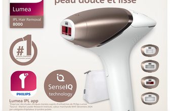 Philips Lumea série 8000, Épilateur à lumière pulsée